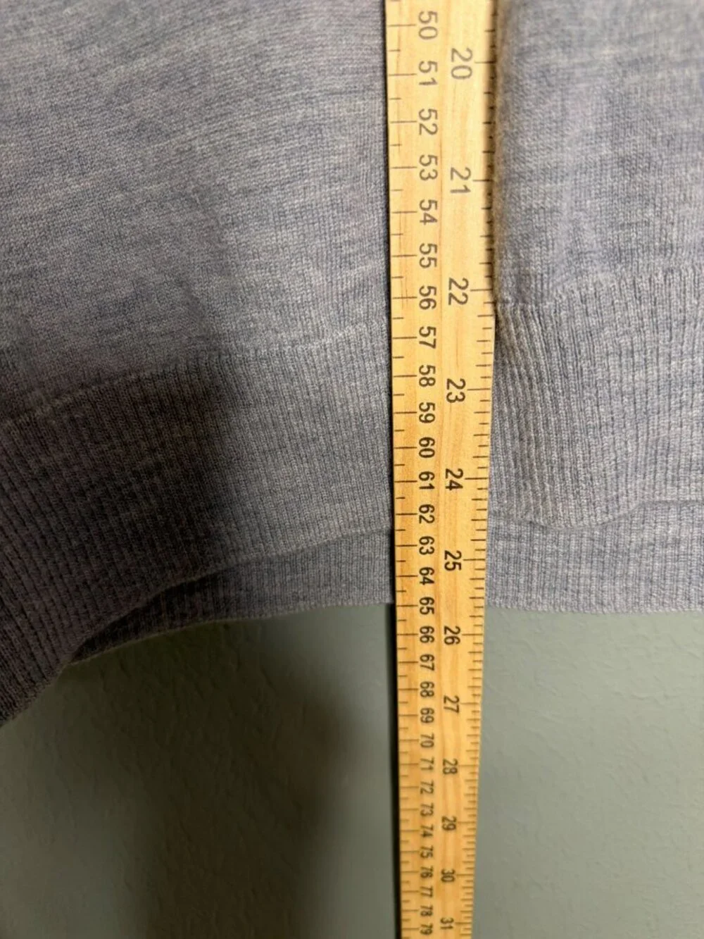 J.Crew Gray 100% Merino Wool Sweater Vest Men's XL